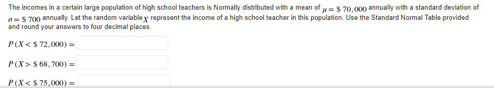 Solved The incomes in a certain large population of high | Chegg.com