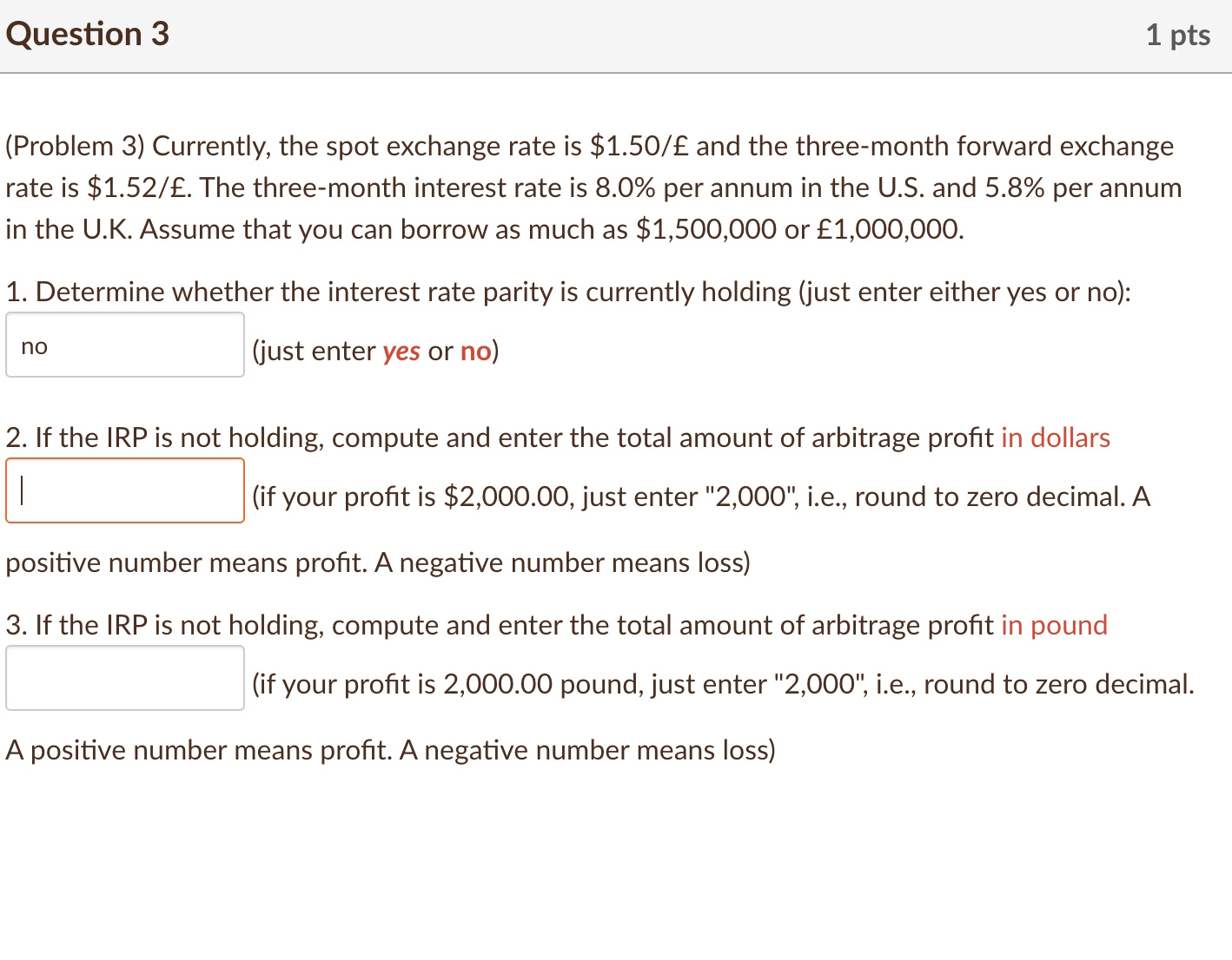 Solved (Problem 3) Currently, the spot exchange rate is | Chegg.com