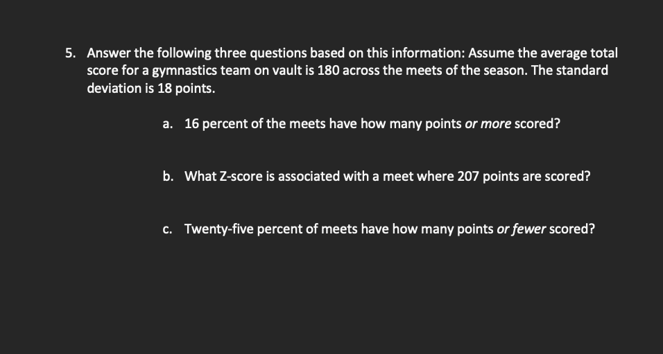 Solved 5. Answer the following three questions based on this | Chegg.com