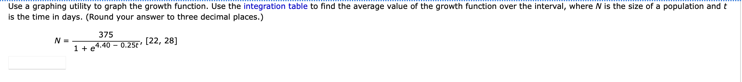 Solved Use a graphing utility to ﻿graph the growth function. | Chegg.com
