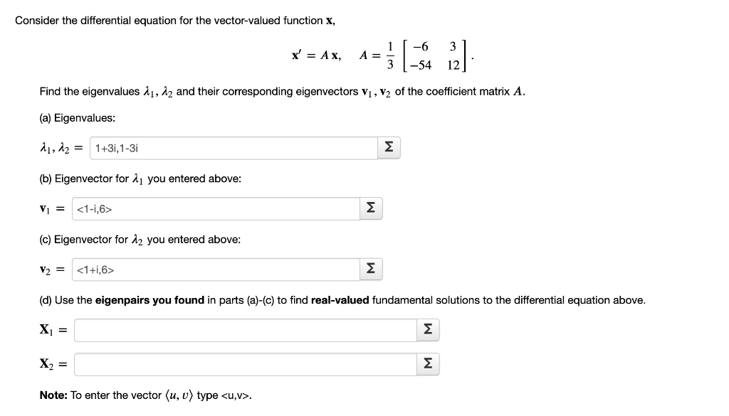 Solved Consider the differential equation for the | Chegg.com