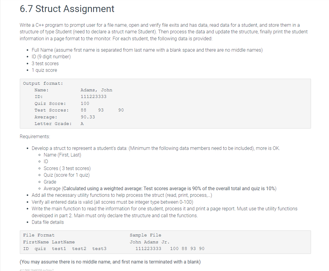 struct move assignment