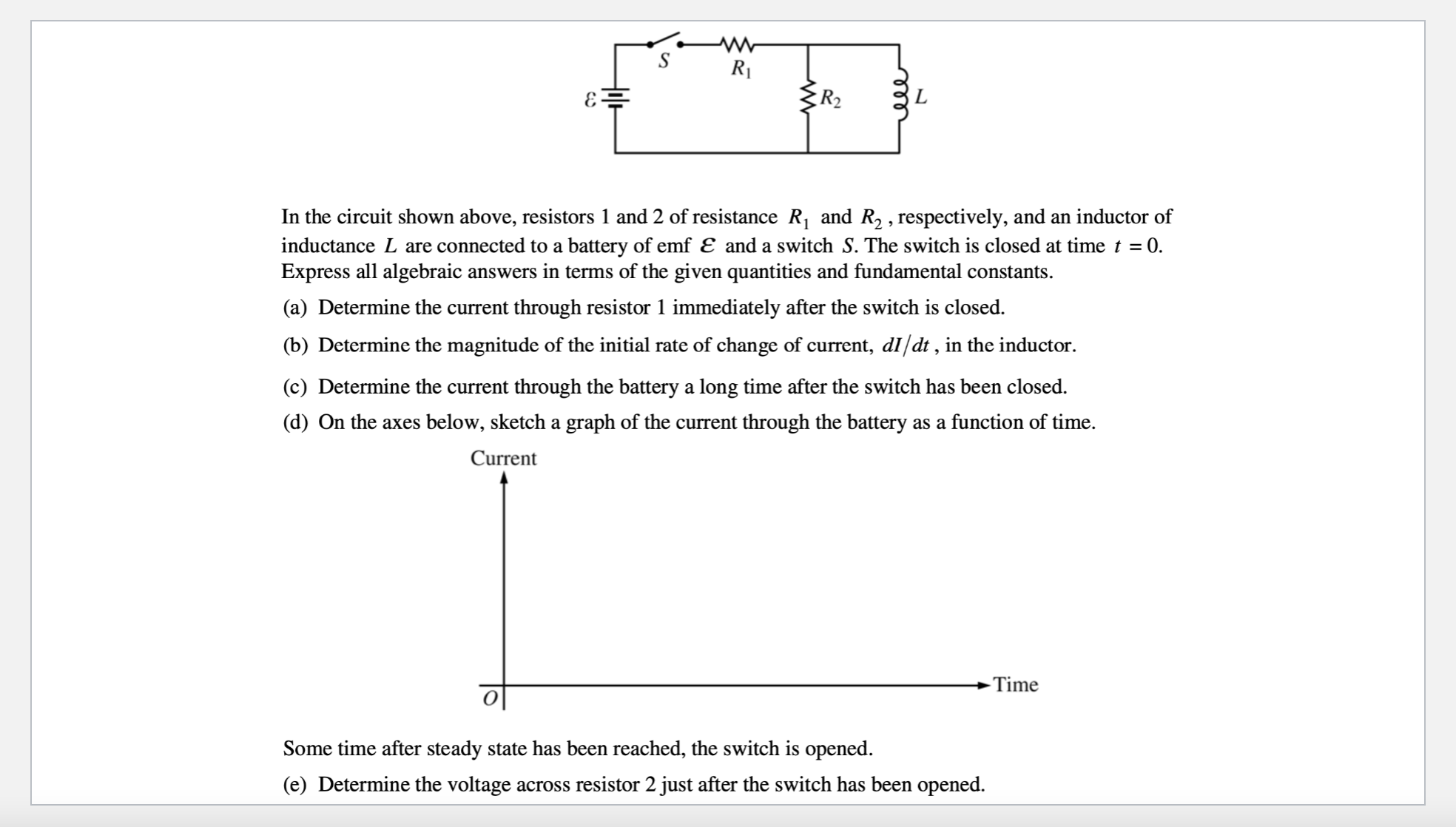 Solved In the circuit shown above, resistors 1 and 2 of | Chegg.com