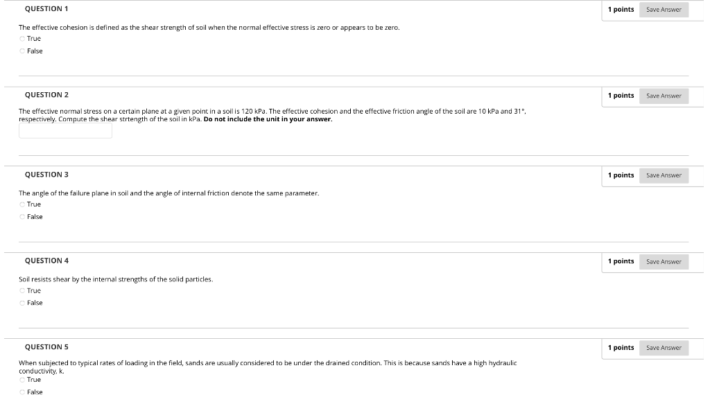 Solved QUESTION 1 1 points Save Answer The effective | Chegg.com
