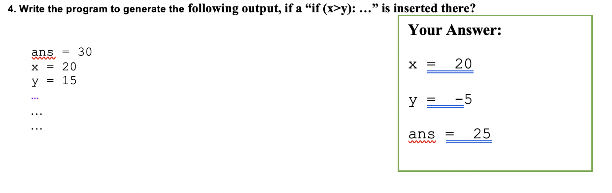 Solved 4. Write the program to generate the following | Chegg.com