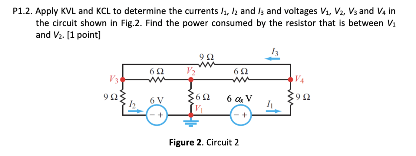 Solved Is It Possible To Solve This Problem Using KVL Loop | Chegg.com