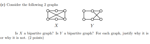 Solved (a) Draw a picture of a simple graph G whose | Chegg.com