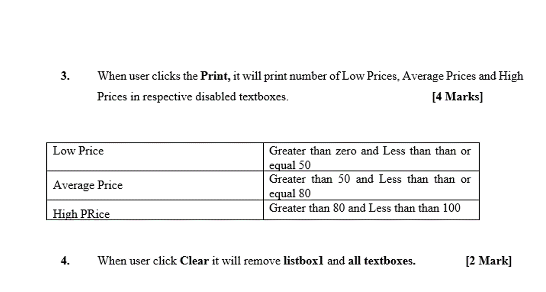 Solved Task 2: [05][15 Marks] Create a windows application | Chegg.com