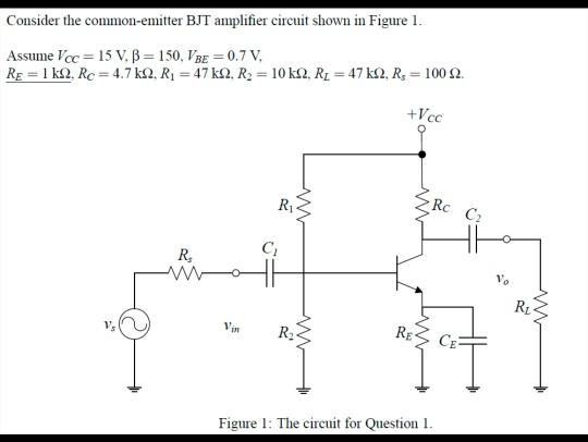 Solved Analog Electronic I DC Analysis Find VB RB IB Chegg