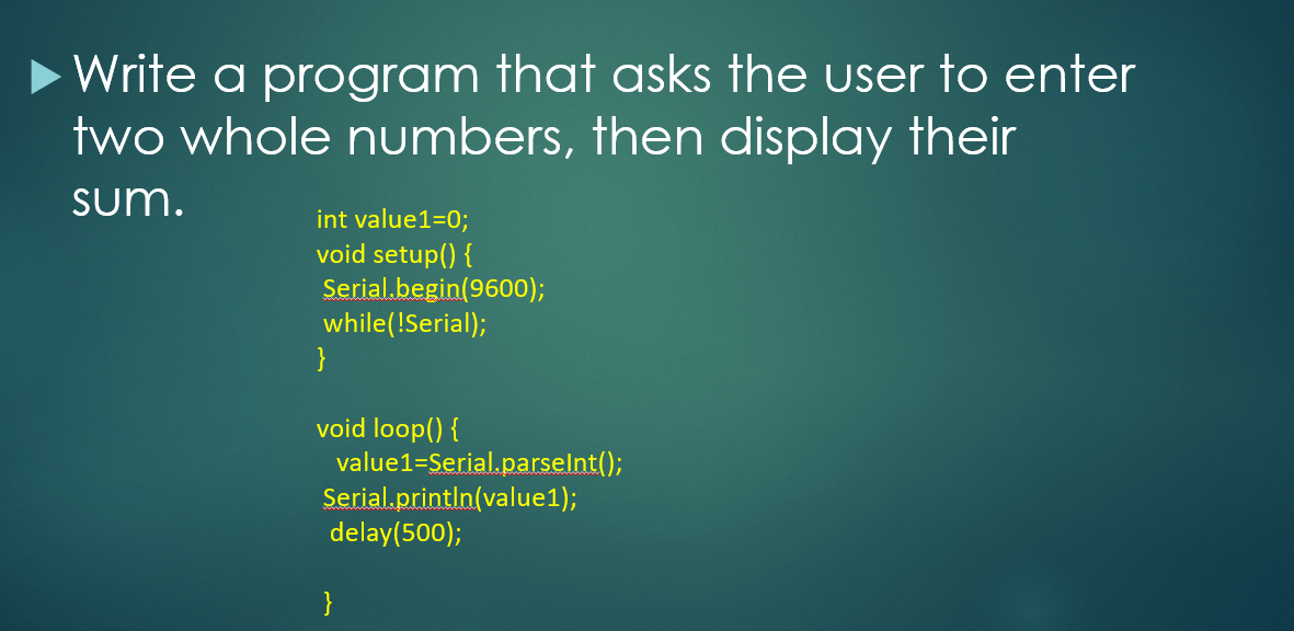 Solved Example Code The following code returns a character | Chegg.com