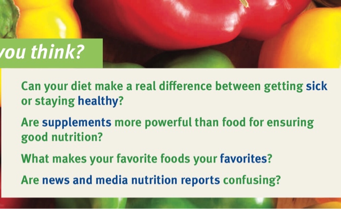 Solved This Is A Nutrition Science. Your Opinion Please | Chegg.com