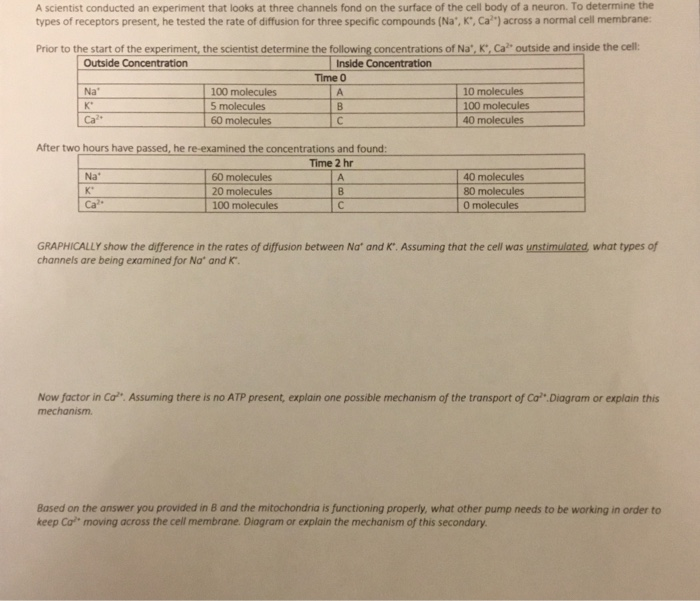 Solved A scientist conducted an experiment that looks at