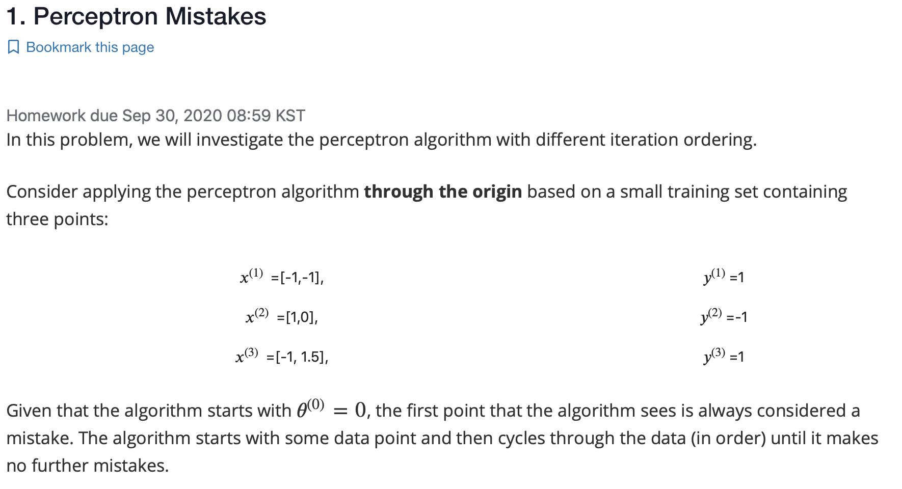 solved-1-perceptron-mistakes-a-bookmark-this-page-homework-chegg