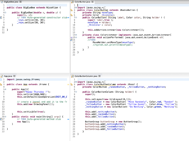 App JFrame ColorEllipse Queen DrawingPanel | Chegg.com