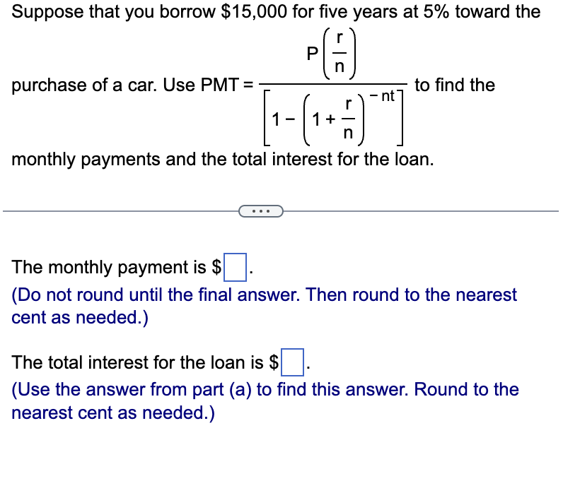 Borrow 15000 Over 5 Years