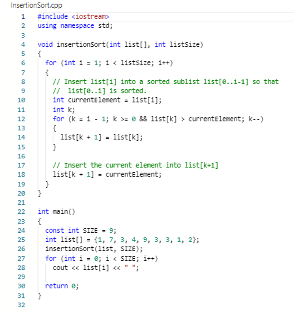 Solved Create a class (SortingAlgorithm) which will be used | Chegg.com