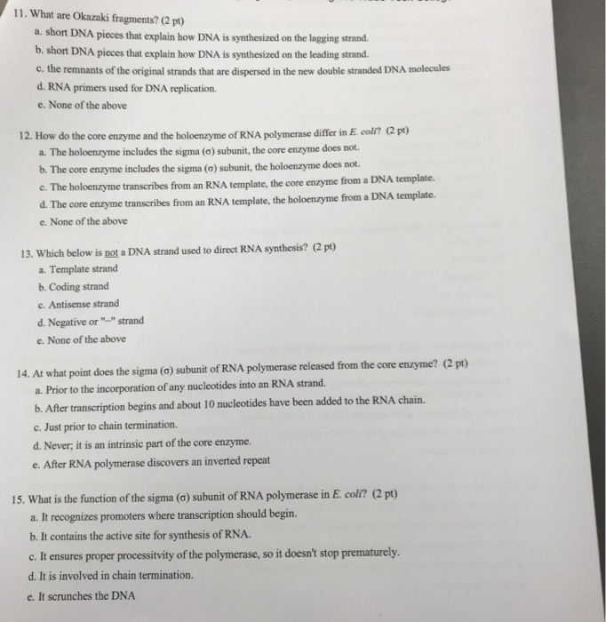 solved-11-what-are-okazaki-fragments-2-pt-a-short-dna-chegg