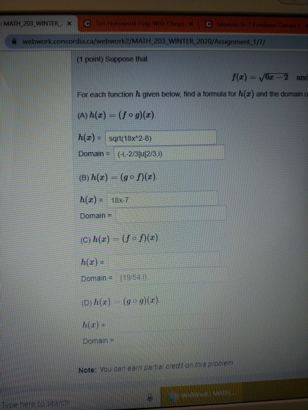 Solved Wewark Math 11 Winter Chemp Ches De Dient E Chegg Com