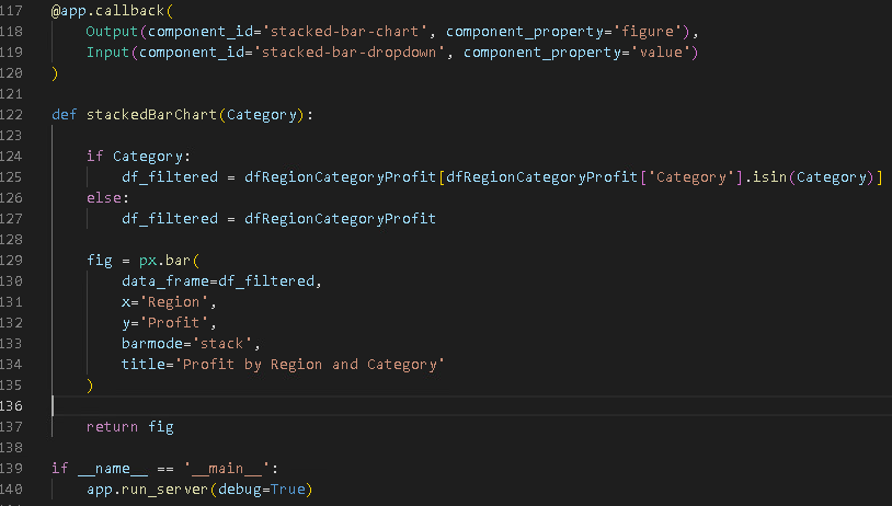 Solved I can't seem to get the stacked bar chart to display. | Chegg.com