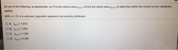 Solved The following confidence interval is obtained for a | Chegg.com