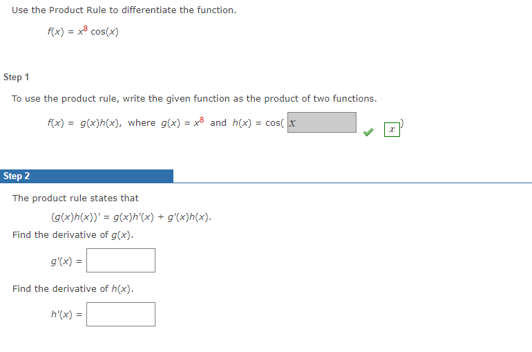 Solved Use The Product Rule To Differentiate The Function Chegg