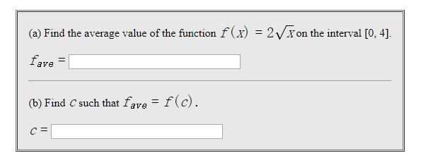 Solved Evaluate the integral and find the average value of | Chegg.com