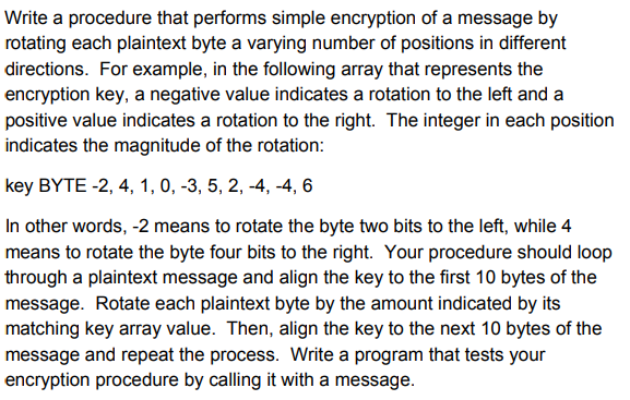 Solved Hey everyone, so I have this assembly language | Chegg.com