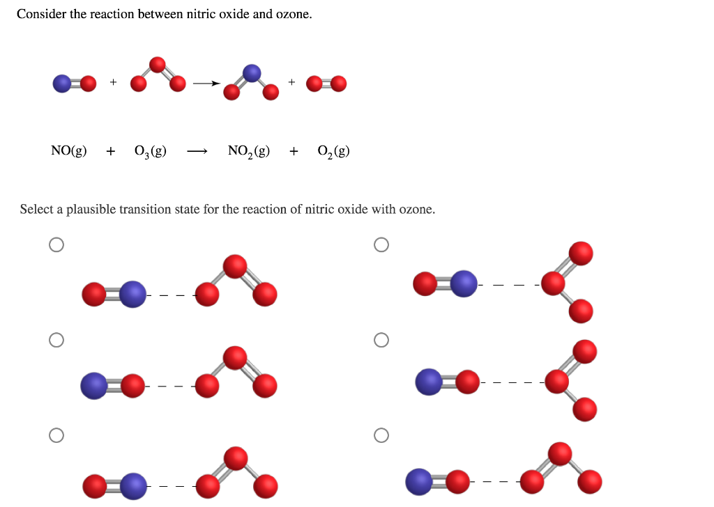 What Happens When A Lead Sulphide Reacts With Ozone B Nitric Oxide Reacts With Ozone