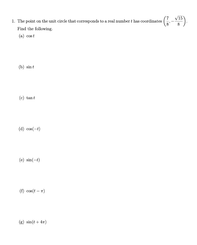 solved-1-the-point-on-the-unit-circle-that-corresponds-to-a-chegg