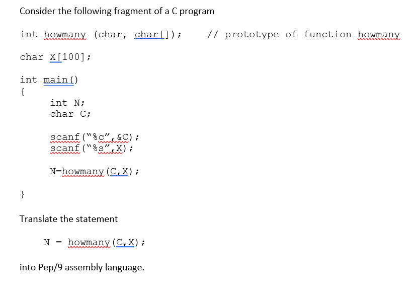 Solved Consider the following fragment of a C program int | Chegg.com