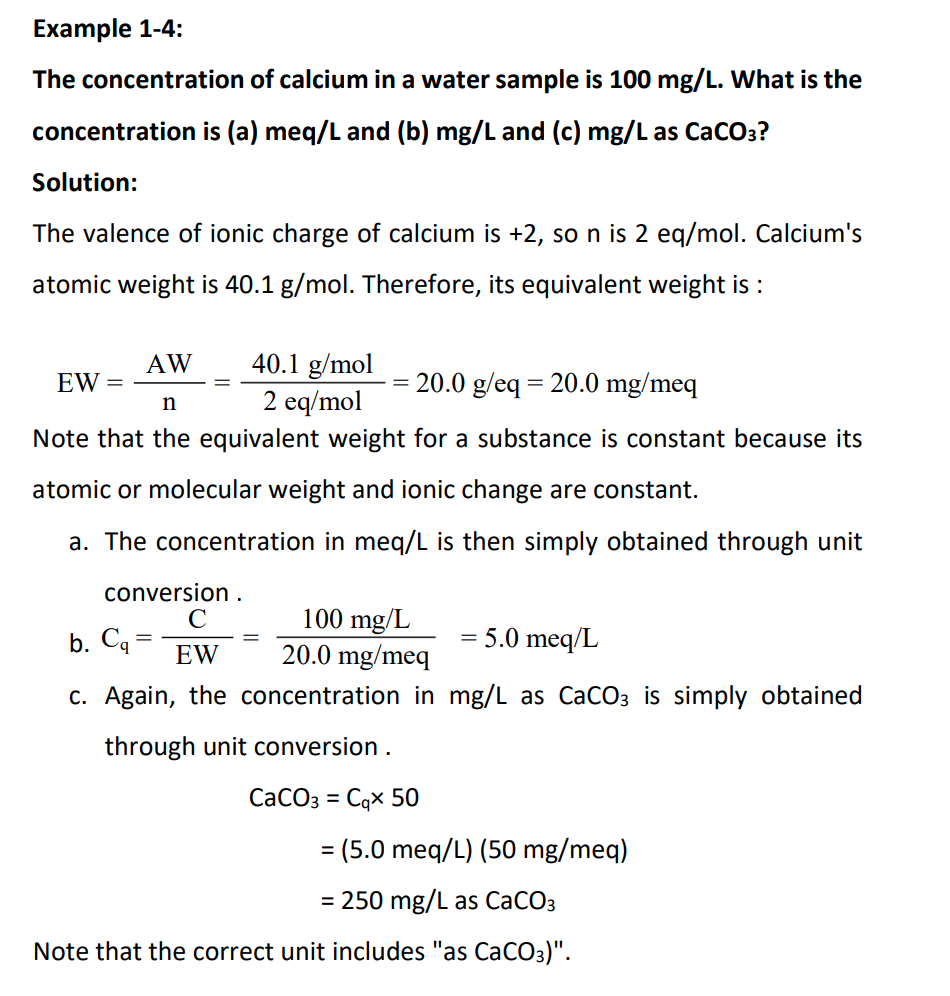 Molecular weight unit clearance conversion