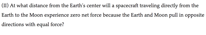 Solved (ii) At What Distance From The Earth's Center Will A 