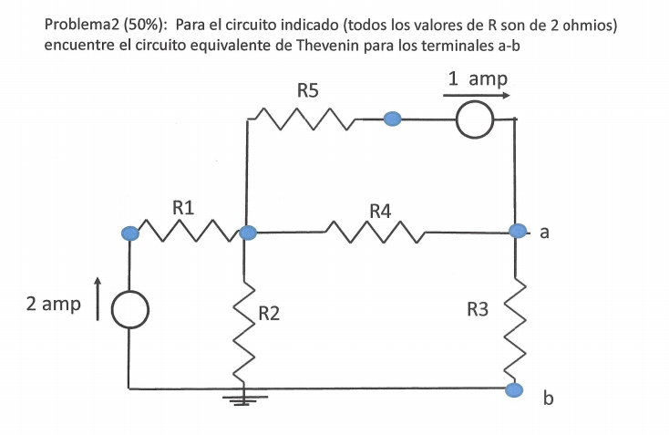 Solved For the indicated circuit (all R values are 2 ohm) | Chegg.com