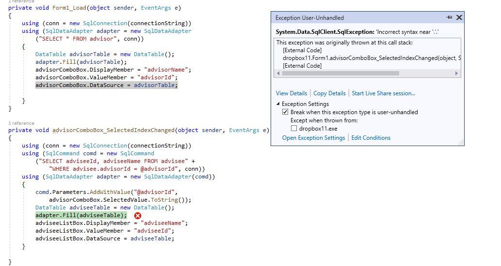 Solved I'm getting syntax error with the following | Chegg.com