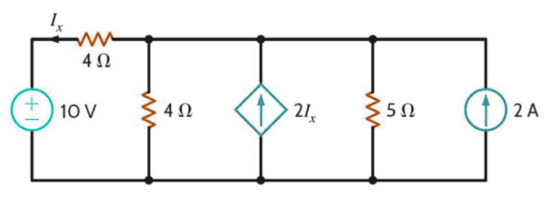 Solved Use mesh/loop analysis to find the power given by the | Chegg.com