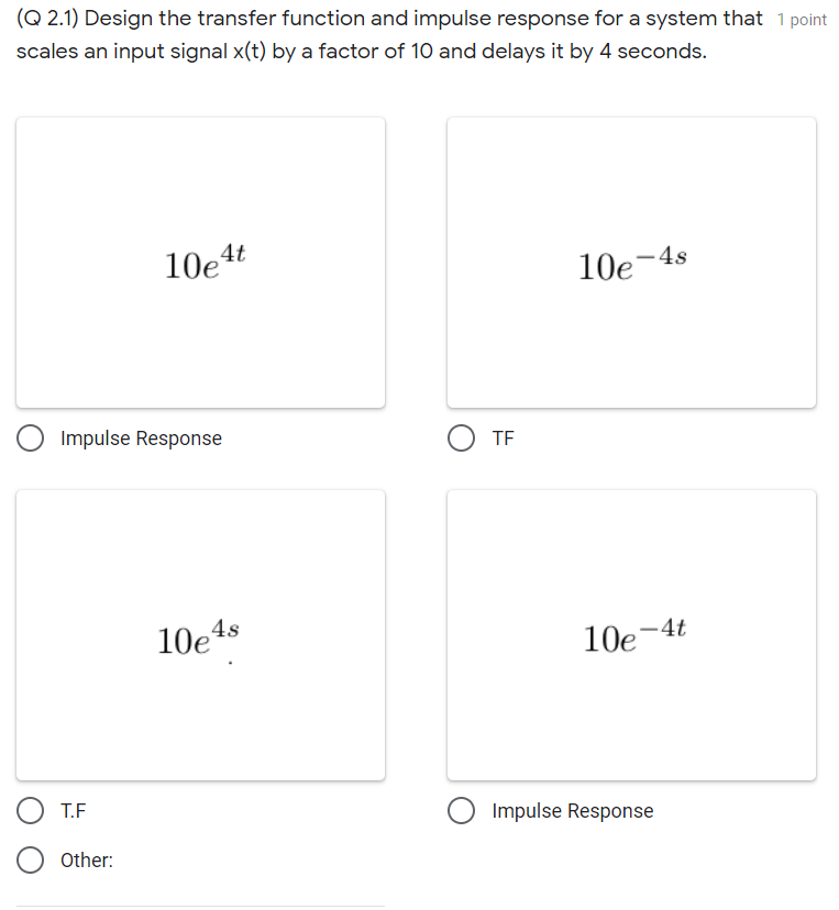 Solved Design the transfer function and impulse response for | Chegg.com