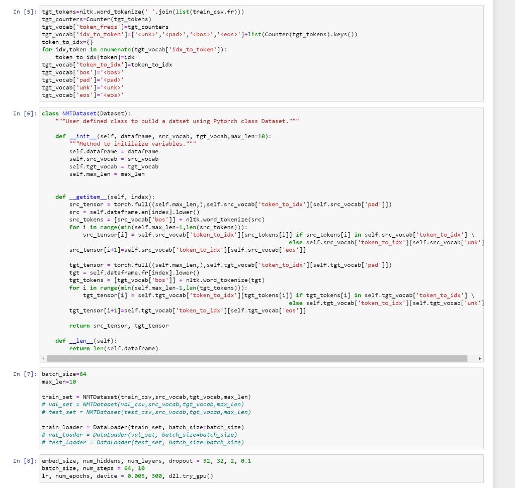 Solved Build a GRU Encoder and Decoder | Chegg.com