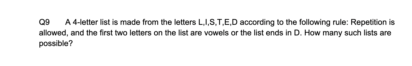 solved-q9-a-4-letter-list-is-made-from-the-letters-chegg