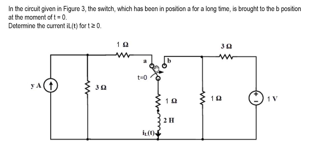 Solved In The Circuit Given In Figure 3, The Switch, Which | Chegg.com