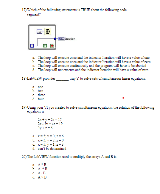 Solved 17) Which of the following statements is TRUE about | Chegg.com