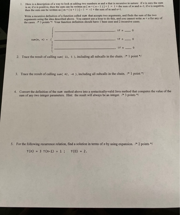 Solved I know this is technically more than one question but | Chegg.com