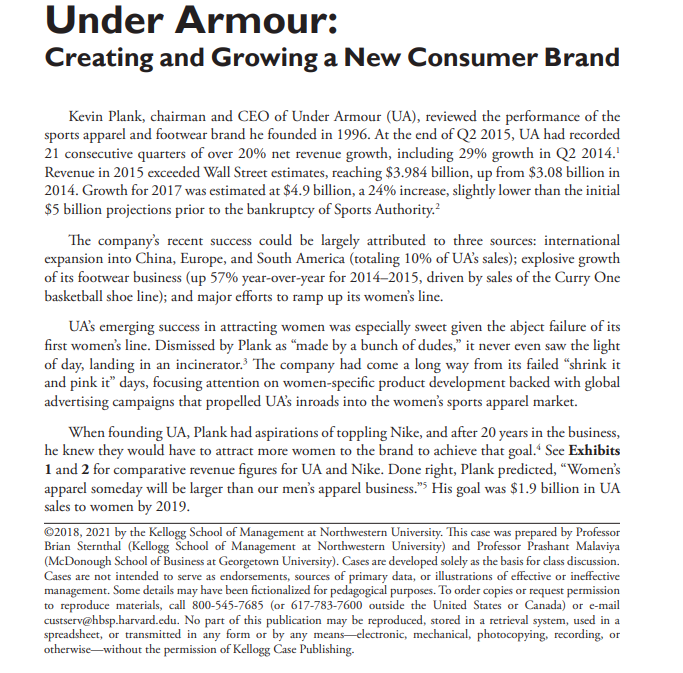 Under Armour Apparel Line for Corporate Branding