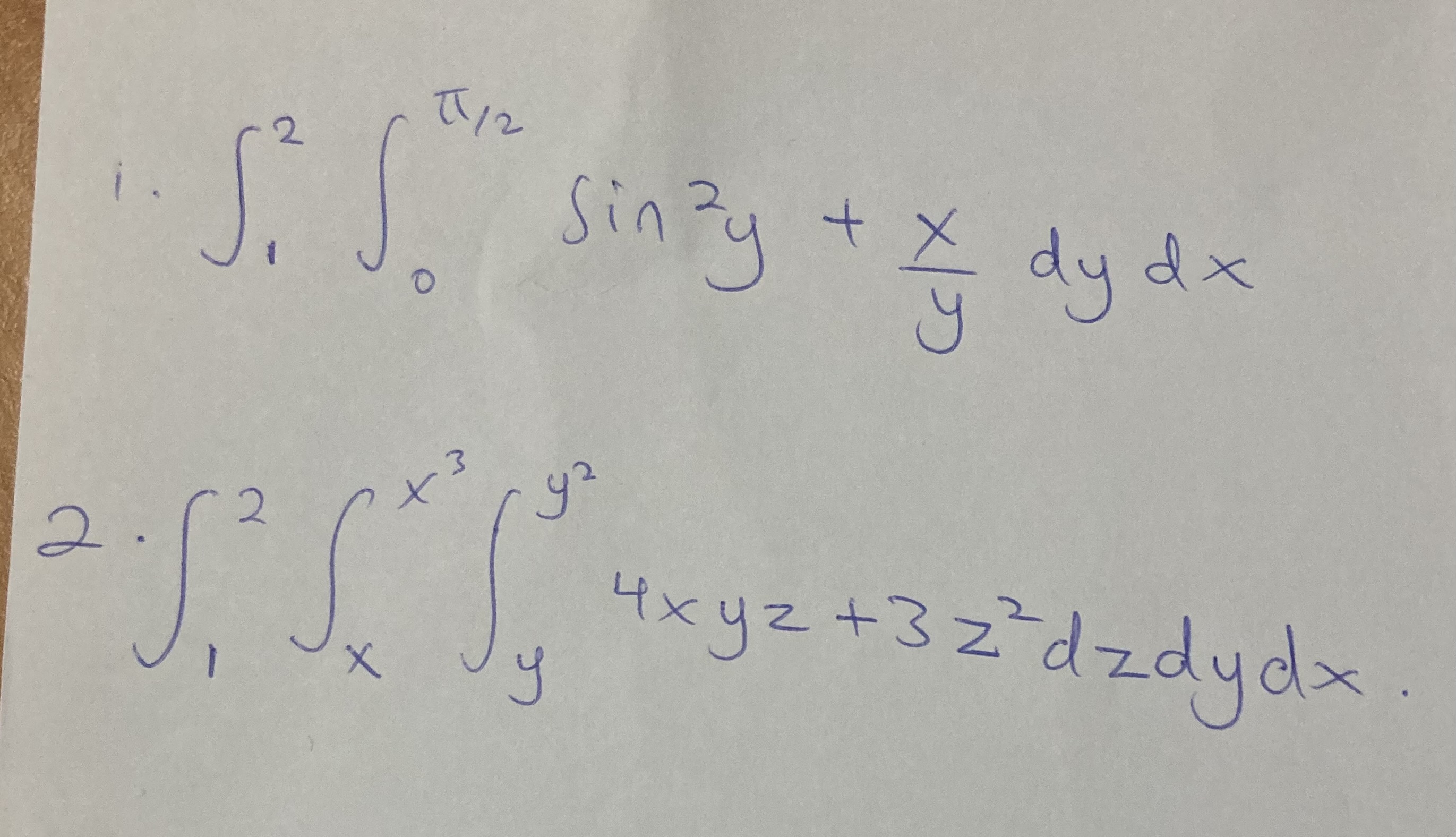 int a = 1 2 3