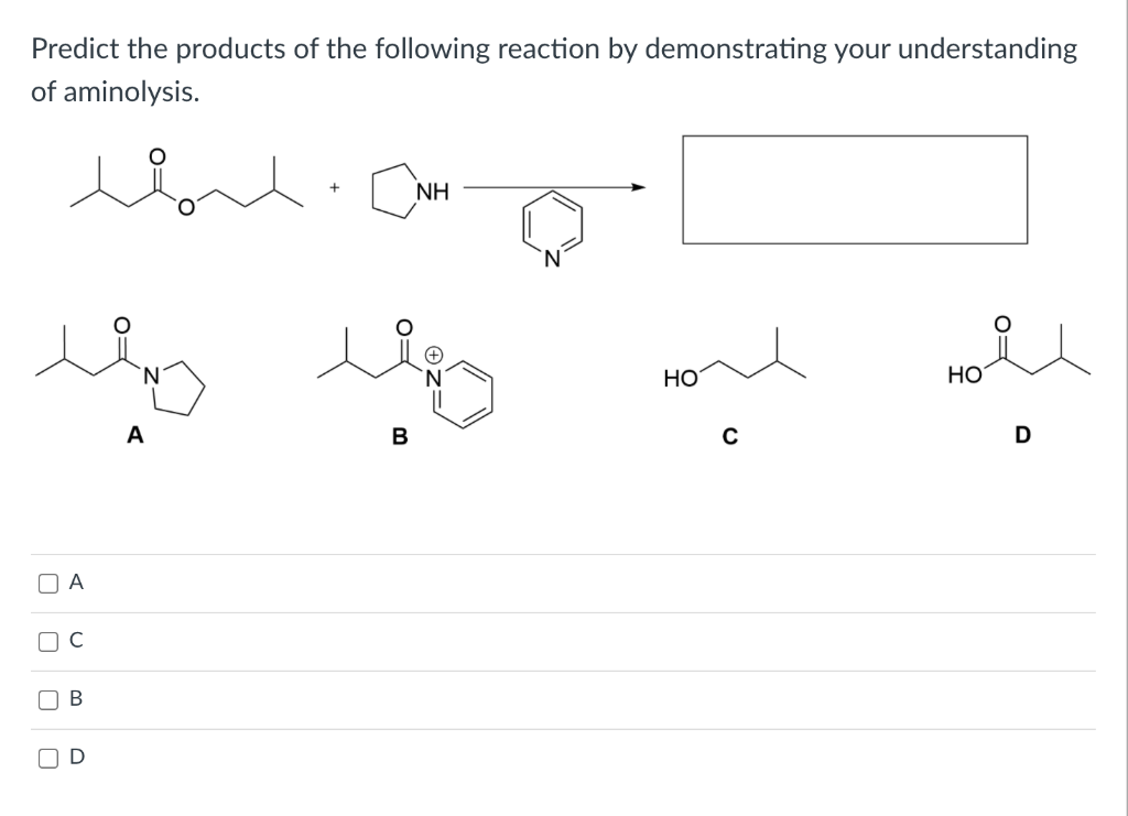 Solved Predict the products of the following reaction by | Chegg.com