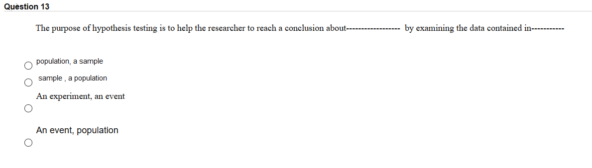 solved-question-13-the-purpose-of-hypothesis-testing-is-t-chegg