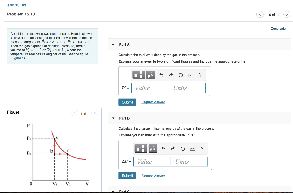 Solved Constants Part A Consider the following two-step | Chegg.com