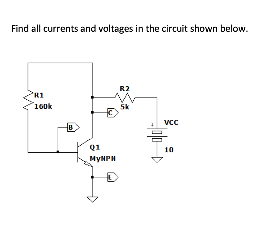 Solved Find all currents and voltages in the circuit shown | Chegg.com