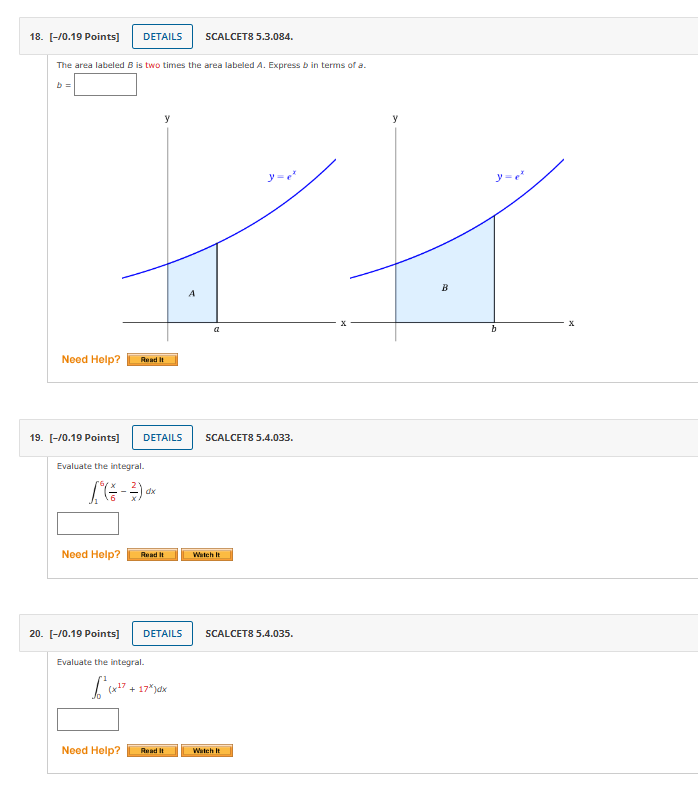 Solved The area labeled B is two times the area labeled A. | Chegg.com