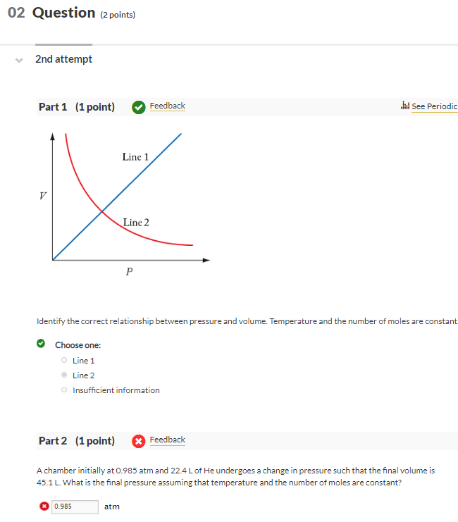 Solved 02 Question (2 points) 2nd attempt Part 1 (1 point) | Chegg.com