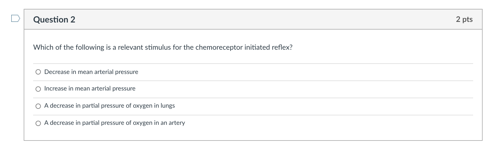 Solved Question 2 2 pts Which of the following is a relevant | Chegg.com